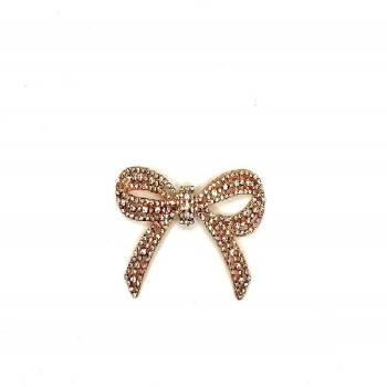 Bow With Strass 6.5x4cm. (0635)